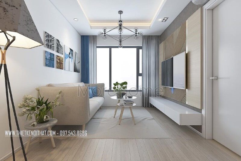Thiết kế nội thất chung cư Green Star hiện đại Mẫu nội thất chung cư